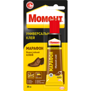 Клей Момент Марафон водостойкий 30мл.